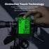 PRUNUS Wireless Waterproof Bike Speedometer and Odometer, Big LCD Screen, Touch Sensor for Outdoor Cycling