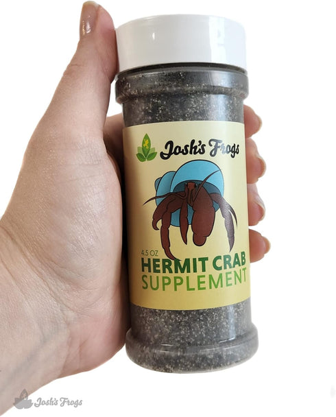 (4.5 oz)- Josh's Frogs Hermit Crab Mineral Supplement Blend Greensand Earthworm Castings Calcium