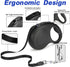 26 Feet Retractable Dog Leash for Small to Large Dogs up to 110lbs, Heavy Duty Tangle-Free with Anti-Slip Handle