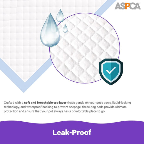 ASPCA Lavender Scented Cat Pad Refills, 20 Pack for Litter Box System Size 16.9 x 11.4 Inch