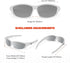 Polarized Sports Sunglasses for Men, UV400 Baseball Running Cycling Golf Glasses for Outdoor Use