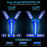 LED Reflective Vest Safety Gear, Light Up Vest for Night Walking Cycling, High Visibility Running Vest with Strips
