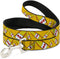 Dog Leash with 40 Oz. Beer Bottles Design, Narrow 0.5"