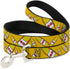 Dog Leash with 40 Oz. Beer Bottles Design, Narrow 0.5"