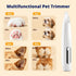 Trimmer Silent Pet Paw | Cordless Shaver for Dogs, Cats, Big & Small Animals with Light | Rechargeable Home and Salon