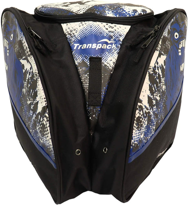 TRANSPACK Edge Junior Backpack Bag, Water-Resistant, 33L for Ski/Snowboard Boots, Helmet, Goggles & Gear