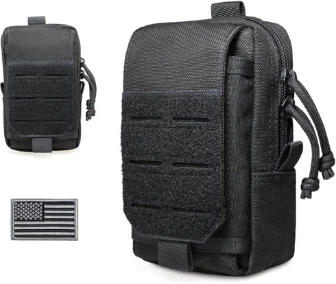 WYNEX Tactical EDC Pouch, Molle Utility Pouches Gadget Organizer Phone Holder Waist