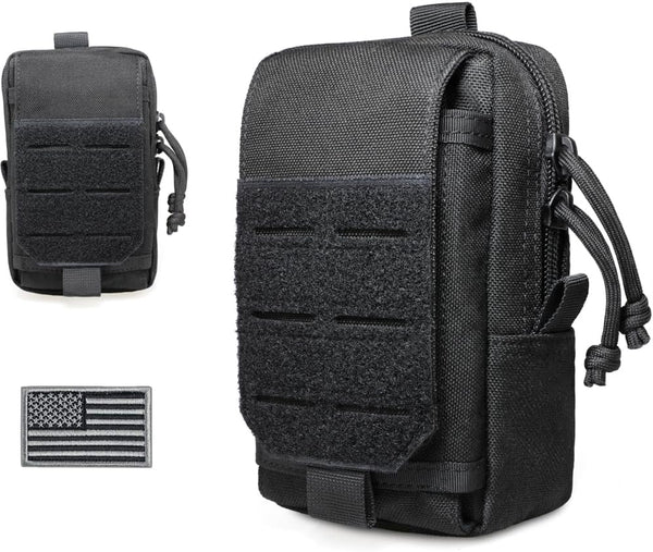 WYNEX Tactical EDC Pouch, Molle Utility Pouches Gadget Organizer Phone Holder Waist