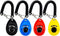 Pet Training Clicker with Wrist Strap, Dog Training Clicker Set for Dog, Cat, Bird, Horse, etc. (4 Color)
