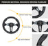 Golf Cart Steering Wheel - 12.5"/320mm Universal for Club Car DS, Precedent, EZGO RXV & TXT, Yamaha (Style 1)