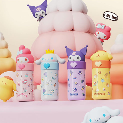 Stainless Steel Insulated Water Bottle 350ml - Pink by Melody