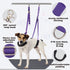 3PCS Set Dog Grooming Belly Strap - Grooming Restraint Adjustable Belly Band Loops Strap with Padded Support & Loop