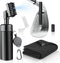 Golf Club Cleaner Brush & Golf Towel - Golf Groove Sharpener Tool with Spray Bottle & Retractable Clip
