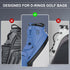 Golf Bag Shoulder Strap, Single Padded Adjustable Straps for Universal Replacement