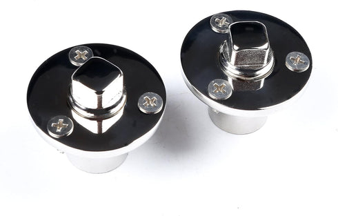 Mxeol Marine Stainless Steel Boat Garboard Drain Plug Kit with Screws