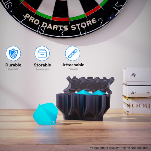 Set 3 CyeeLife Darts Flights Storage Case | Stores of Flight | Darts Holder | Dart Case | Dart Accessories