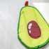 Pet Dog Pad - Portable Washable Mat with Cute Fruit Pattern, Summer Bed Cushion for Dogs (Avocado)