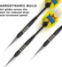 Viper Comix Steel Tip Darts, 22 Grams, Precision Game Accessories