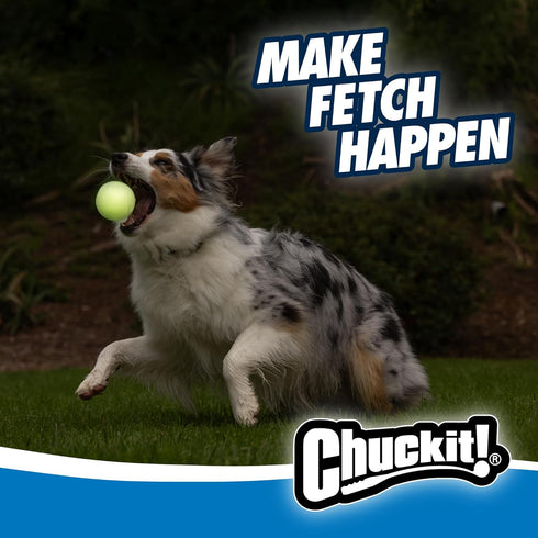 Chuckit Pro Fetch Toy Ball Launcher for Dogs, Compatible with Medium Chuckit!, 25 Inch + Glow Ball