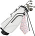 Magnetic Golf Towel with Clip for Men & Women - Fun Doodle Sketch Pattern Waffle Weave Microfiber Golf Towel
