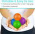 Vive Squeeze Balls for Hand Therapy, Exercise, Arthritis (w/Rehab Video App) - Grip Strengthener Occupational Equipment
