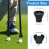 UoreFloo Set, 4pcs (2X 3-Prong 2X Golf Ball Retriever and Suction Cup) Golf Ball Grabbers for Putter End, No Bending