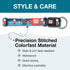Max & Molly Dog & Puppy Collar with Power Buckle, Waterproof Adjustable Collar for Small, Medium, Large Dogs