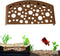 NIHUIFA Shrimp Breeding Cave with Protections Design for Aquarium Fish Tanks Habitat Decoration Trapezoid Shape