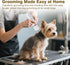 Petium 4-in-1 Trimmer,USB-C IPX4 Cats,6 Dog Grooming Clippers Kit-Quiet Dog Nail Grinder & Paw Rechargeable Cordless