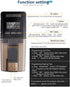 LONDAFISH Aquarium Fish Feeder - 0.175L Capacity, Plastic, Timer for Pelleted, Particle, Flake Feeds