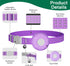 Cat Tracker,No Monthly Fee GPS Trackers for Cats Work with Apple Find My App(iOS Only),Real-Time Location Tracking,Cat