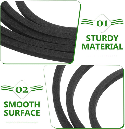 Mipcase Aquarium Floating Plant Rings - 5pcs Fish Feeding Ring for Fish Tank