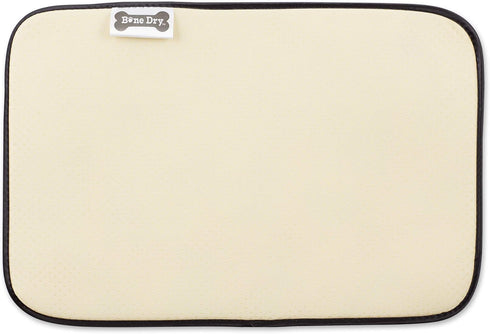 Bone Dry Machine Washable Ultra Absorbent Pet Mat, 12x18, Cat Silhouette Design