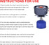 Portable Mini Camping Stove, Folding Outdoor Gas Stove for Hiking Cooking Picnic Cookware