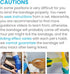 WePet Pet Wrap - Self-Adhesive Non-Woven Tape for Dog Legs, Wounds, First Aid Cohesive Gauze, 6 Rolls (Pawprints A)