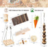 Hamster Chew Toys Set for Small Animals, Wooden Molar Toys for Guinea Pigs, Chinchillas, Gerbils, Mice, Rats