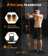 Push Up Board Home Gym Portable Exercise Equipment with Pilates Bar & 20 Accessories for Full Body Workout