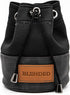 Golf Valuables Pouch - Bucket Waist Design with Drawstrings Leather Golf Tee Bag for Men Women