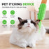 GHSGHS 2-in-1 6.29x4.72x0.39in (Black,1) Self Grooming Cat Brush Toy - Interactive Cat Groomer & Massage Brush