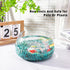 EZEELAI 3 Lb, Tumbled Chips Stones Green Turquoise Crushed Crystal Quartz Polished Natural Aquarium Gravel Rocks
