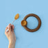 Ring Stuffer Durable Chew Toy for Aggressive Chewers, Real Beef, Made in USA, Large