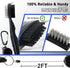 Golf Towel Set, 3 Microfiber Waffle Pattern Golf Towels & Club Cleaning Kit with Brush & Divot Repair Tool for Golf Bags