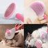 KEEPLKVOC 8PCS SetDog Grooming(8PCS-Bath-Pink) Dog Bath Supplies Washing GlovesShampoo Brush, Shedding Slicker