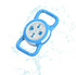 Airtag Holder Compatible with Apple, Waterproof Tracker Protective Case for Dogs/Cats Collar, Silicone Soft Lightweight