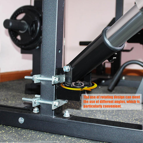 T Bar Row Platform Landmine Attachments for Squat Rack or Wall Mount, Fits 2-inch Barbell, Power Cage Equipment
