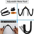 Pmsanzay Bow Wall Storage Display Rack, Hanger Hooks Wall Mount with Rubber Protection, Holds Up to 20 Lbs