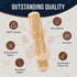 Coffee Wood Dog Chews 7.5" & Natural Rope Toys for Small Dogs, 100% Natural Chews for Teething and Stress Relief