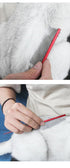Pet Grooming Comb, Rat Tail Comb for Cat Hair Trimming, Dog Hairstyle Comb, Float Hair Removal for Home Grooming, One