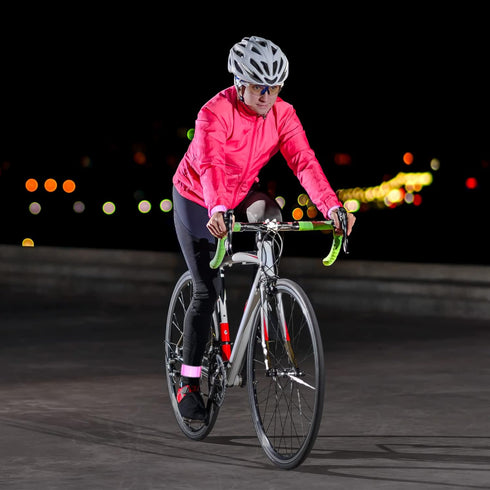 PATIKIL Reflective Arm Wrist Ankle Bands, High Visibility Safety Reflector Strips for Night Running Cycling
