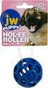 JW Hol-ee Roller Dog Fetch Treat Dispenser Puzzle Ball; Mini 1.75 Inch